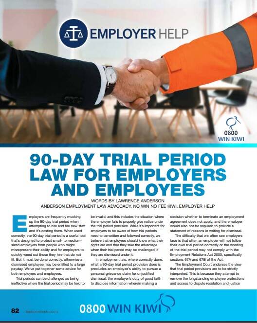 90 Day Trial Period